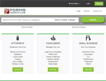 Tablet Screenshot of formsworkflow.com